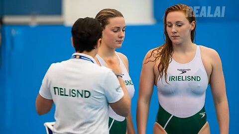 Irish Women’s Swim Team Wins Hearts Worldwide