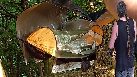 03, #pitching, tarp , oven ready, #hammock ,#2025 , @ashoffgrid ,