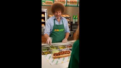 Bob Ross, sandwich artist