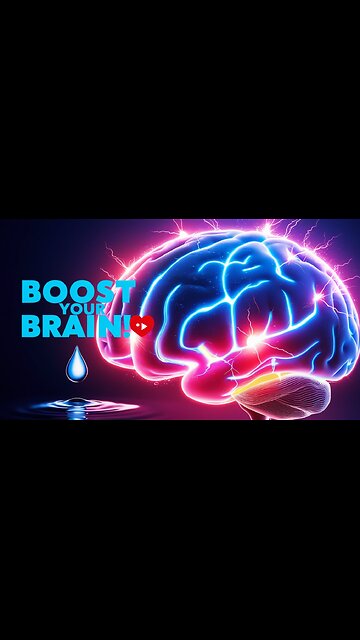 Boost Your Brain Power Instantly With This Simple Trick 💧⚡