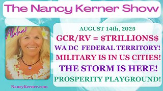 GCR/RV=$Trillions$ DC Federalized! Military in US Cities! The Storm is Here! Prosperity Playground!