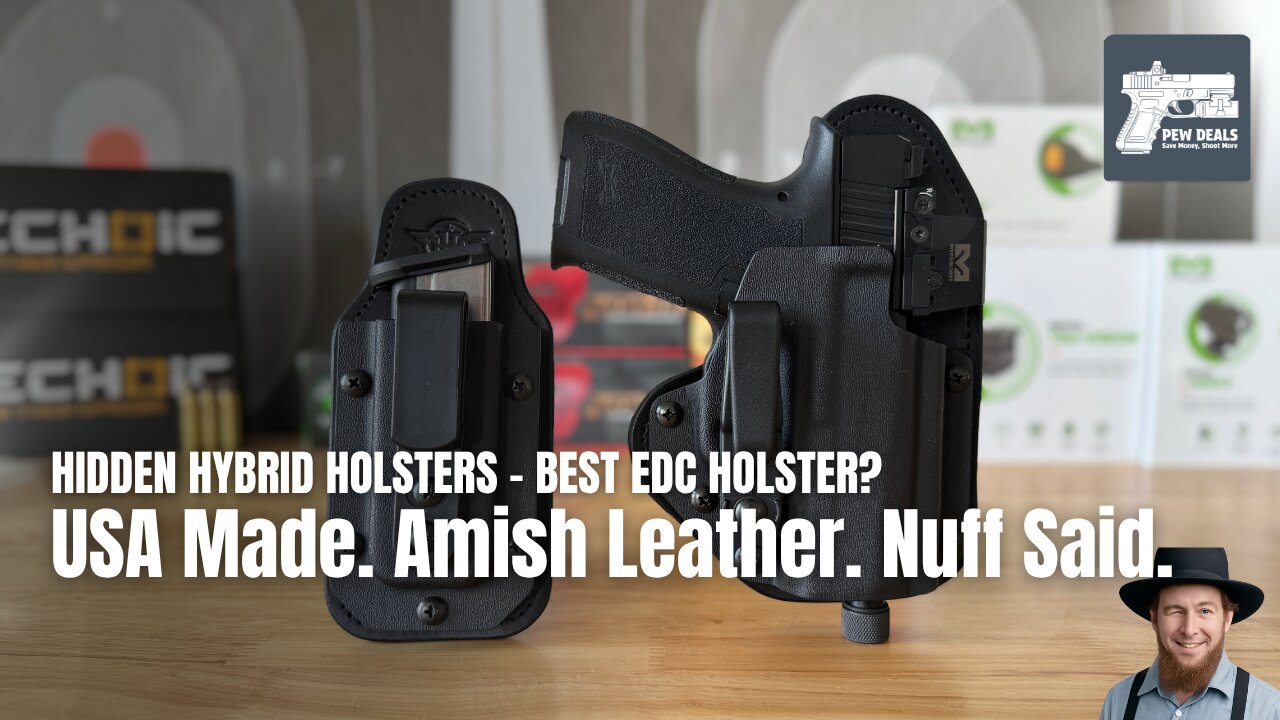 Hidden Hybrid Holsters Overview - Most Comfortable EDC Holster We Have Tested