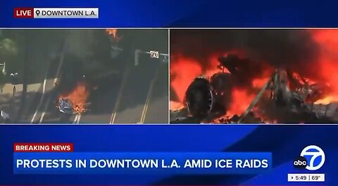 ABC Claims LA Riots Are Just "People Having Fun Watching Cars Burn"