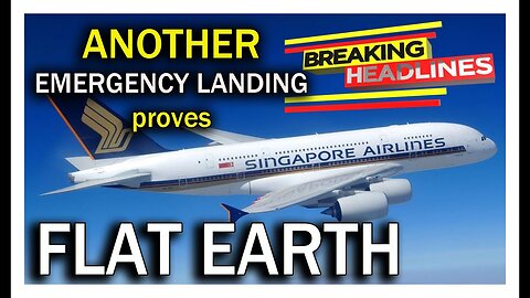 ANOTHER Emergency Landing in Moscow proves FLAT EARTH