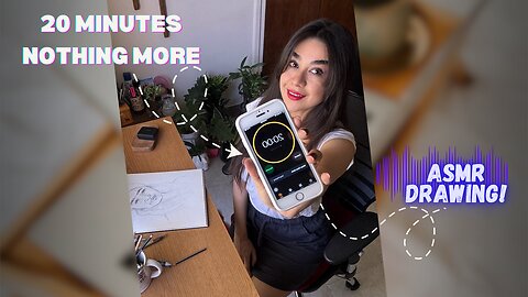 ASMR | Why I Limit My Daily Drawing Practice to 20 Minutes