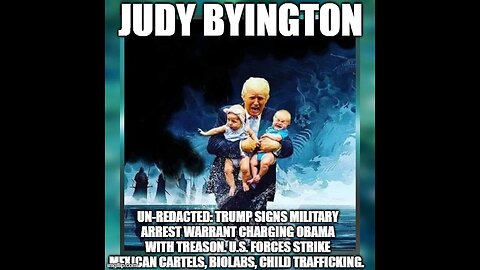 Judy Byington: Un-Redacted: Special Intel Report 8/31/25