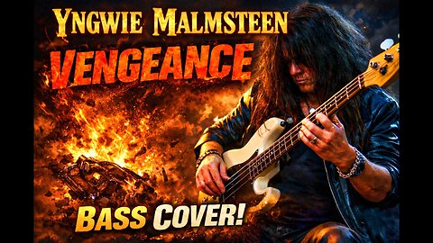 ngwie Malmsteen – Vengeance Bass Cover | Neoclassical Heavy Metal Bass 🇸🇪