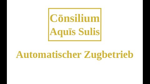 Automatischer Zugbetrieb (Deutsch)
