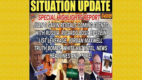SG Anon. Juan O Savin ~ Situation Update 8/4/25 ~ Restored Republic > Judy Byington- Q+ White Hats