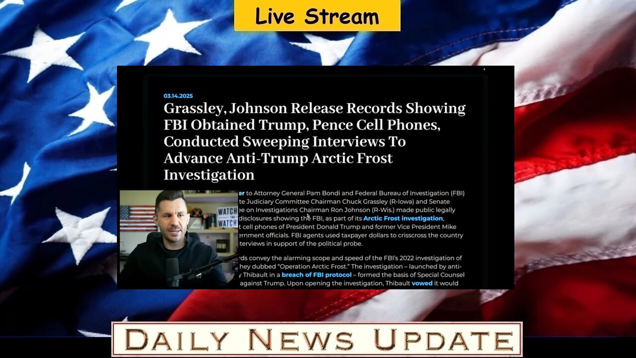 x301b: Robert Gouveia - Grassley EXPOSES FBI Plot Against Trump