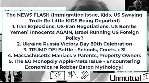 Liberty Conspiracy LIVE 4-28-25 Deporting Babies? Iran Explosions, Ukraine Peace?