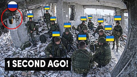 WATCH: Russian FPV Drones Catch Ukrainian Troops Inside Pokrovsk House