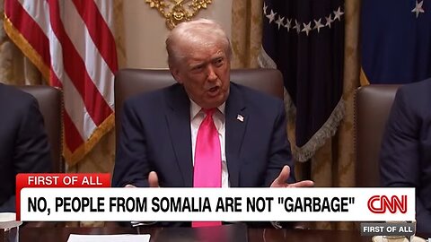 Somali-American who backed Trump reacts to 'garbage' comments