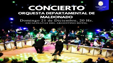 Concierto Navideño de la Orquesta Municipal de Maldonado - Piriapolis 21/12/2025