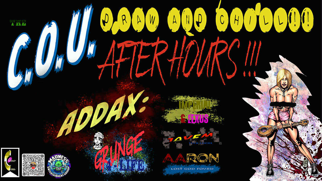 The C.O.U. Draw and Chill AFTER HOURS with your host Christian Zaffo @christianzaffo8432