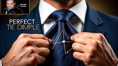 How To Get A PERFECT Tie Dimple