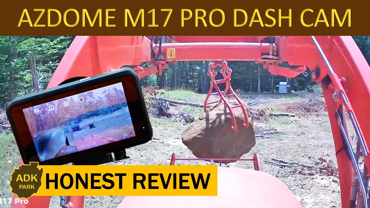 DASH CAM in the TRACTOR - A whole new perspective!