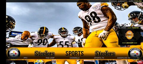PITTSBURGH STEELERS KODI BUILD