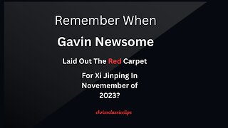 China and Newsom