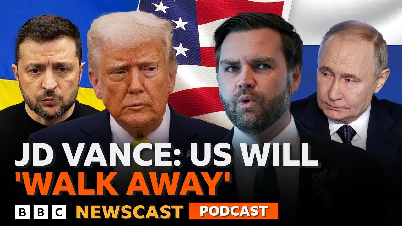 Could the US walk away from Ukraine-Russia peace talks? | BBC Newscast