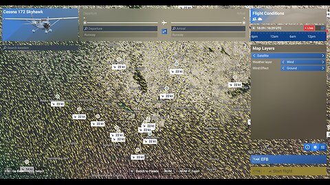 MSFS 2024 / Windy Alberta -"Live weather"