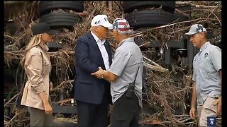 TRUMP ARRIVES IN KERRSVILLE TEXAS