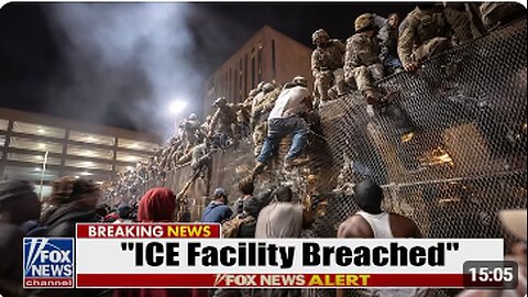 “We’re Coming In''... Migrant Mob ENTERS ICE HQ, Get ERASED By 'Deportation Unit'
