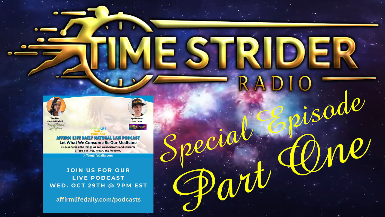 Timestrider Radio Ep.5 Interview with Affrim Life Daily Part 1