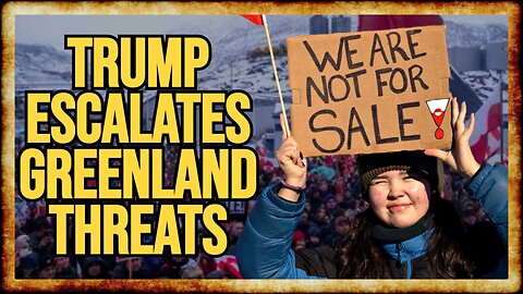 Greenlanders DEFIANT as Trump RAMPS UP THREATS of Annexation - w/ Kyle Anzalone