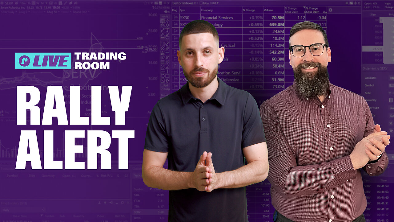 LIVE Prop Trading: Watch Us Trade Penny Stock Madness!