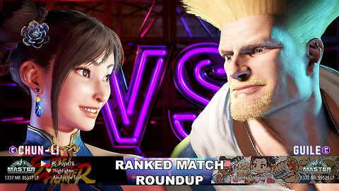 Kuya Kalbo SF6 Ranked Match Roundup. Chun Li Master Rank [Hori Fight Stick]
