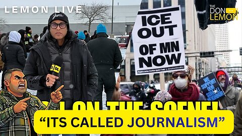 Fraud Journalist Don Lemon disrupts church service with Anri-ICE mob