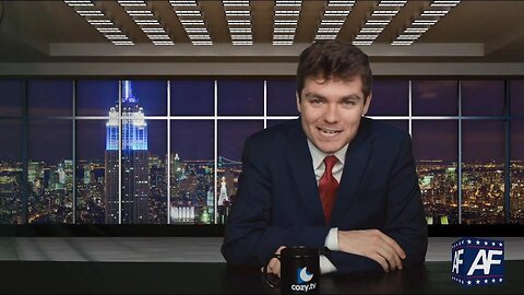 Nick Fuentes sprays libtard