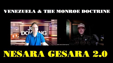 Jon Dowling & Derek Johnson Discuss Geo Political & The Truth About Venezuela & The Monroe Doctrine