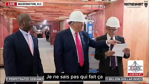 Trump visite la FED