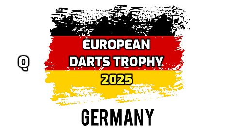 2025 European Darts Trophy Anderson v Smith