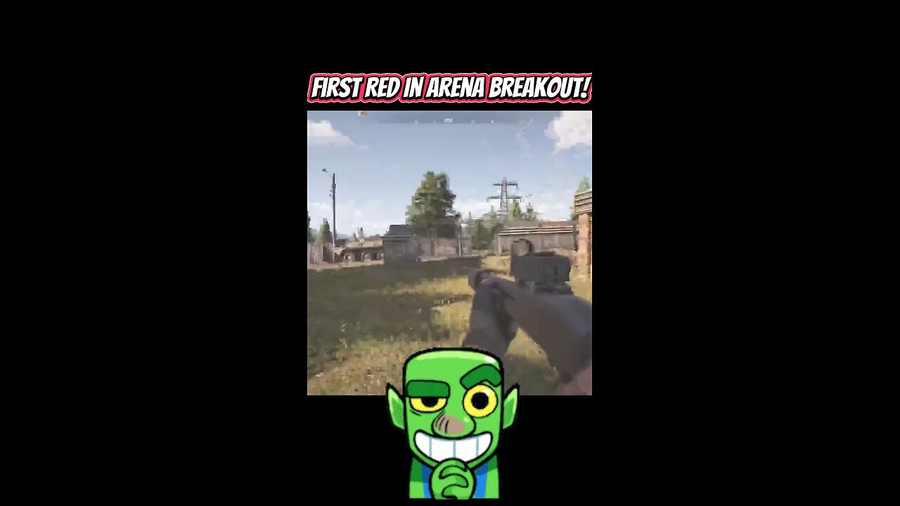 First Red in Arena Breakout!!!