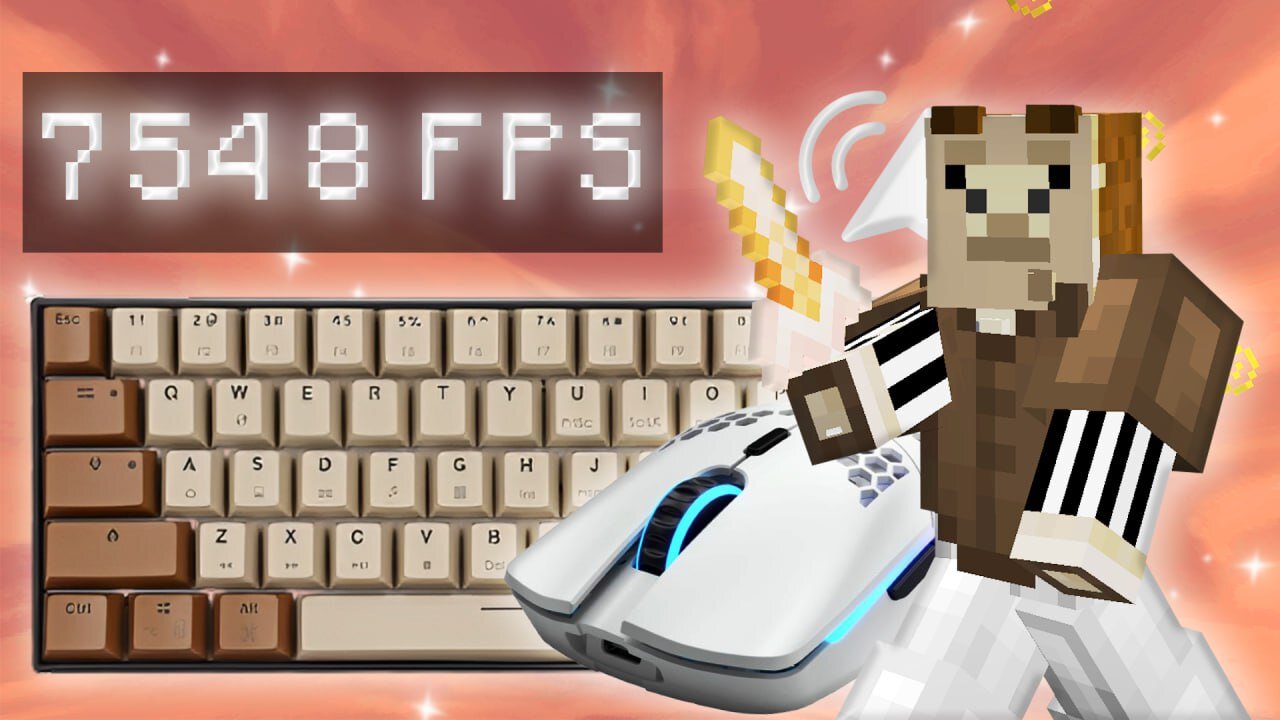 Extra Sweaty Bedwars ASMR Keyboard + Mouse Sounds | HYPIXEL BEDWARS