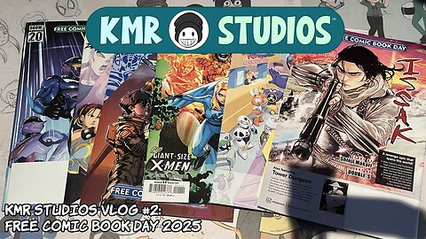 KMR Studios VLOG #2: Free Comic Book Day 2025