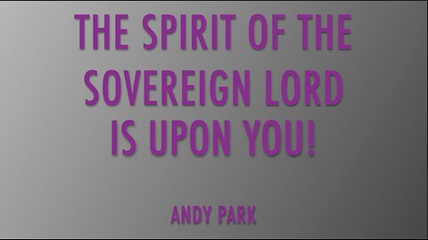 SPIRIT OF THE SOVEREIGN LORD