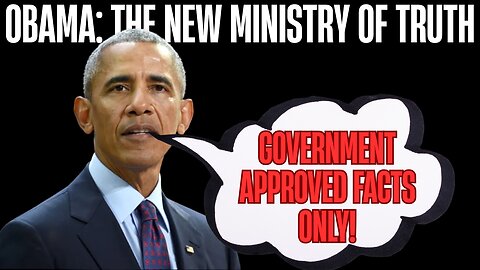 Obama Just Said the Quiet Part Out Loud | SCARY Plan to Control Social Media!