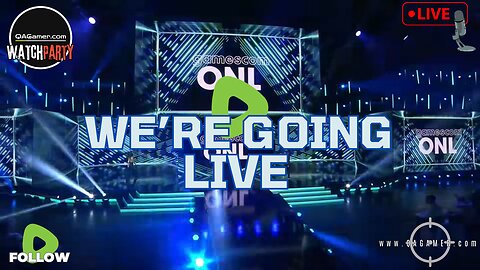 👀QAWatchParty | Gamescom Opening Night Live 2025'