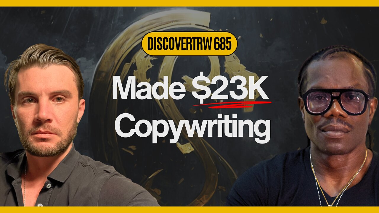 From Completely Broke To Making $23K With Copywriting – Romain | Interview 685