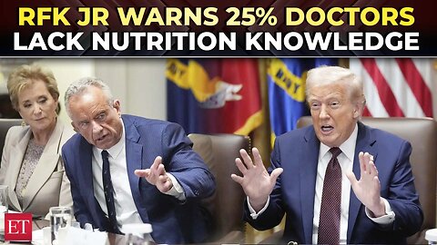 Doctors failing patients? 25% lack nutritional competence, RFK Jr.'s massive claim at Cabinet meet