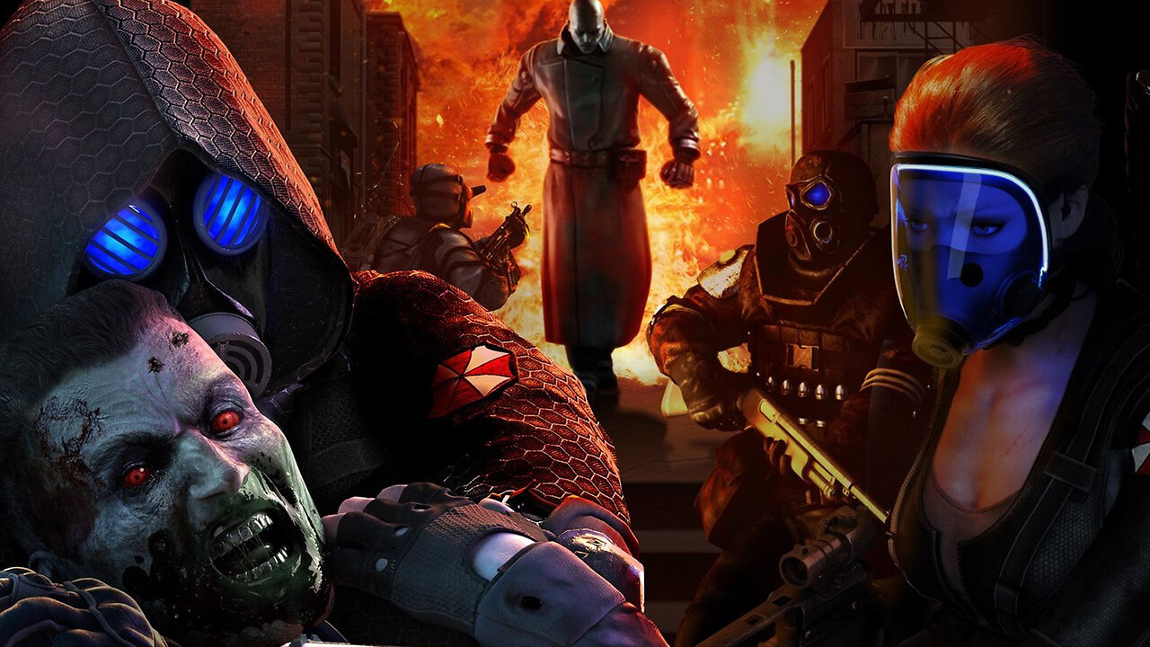 RESIDENT EVIL OPERATION RACCOON CITY GAMEPLAY USE YOUR SQUAD 👨‍👨‍👧‍👦 & ELIMINTATE THE VIRUS 🧪 THREAT