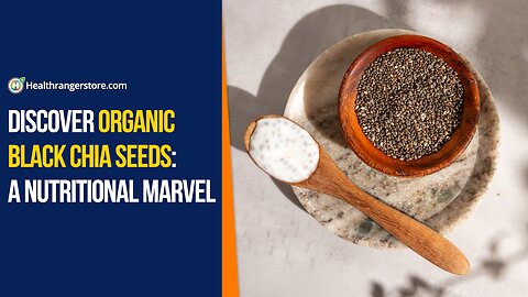 Discover Organic Black Chia Seeds: A nutritional marvel