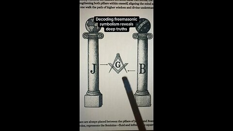 ⛩️ JACHIN & BOAZ — THE FREEMASONIC SYMBOLISM THEY NEVER EXPLAINED 👁️