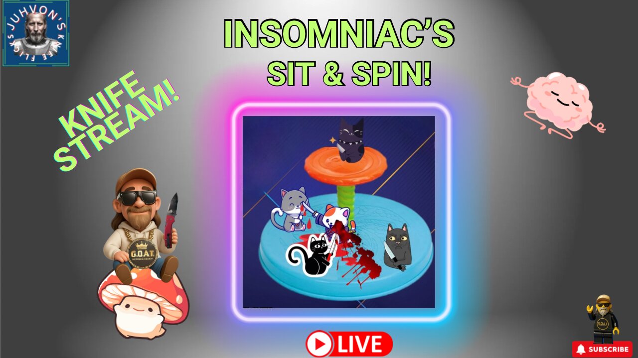 What's the Best Way to Cure Insomnia? Knife Live Streams!