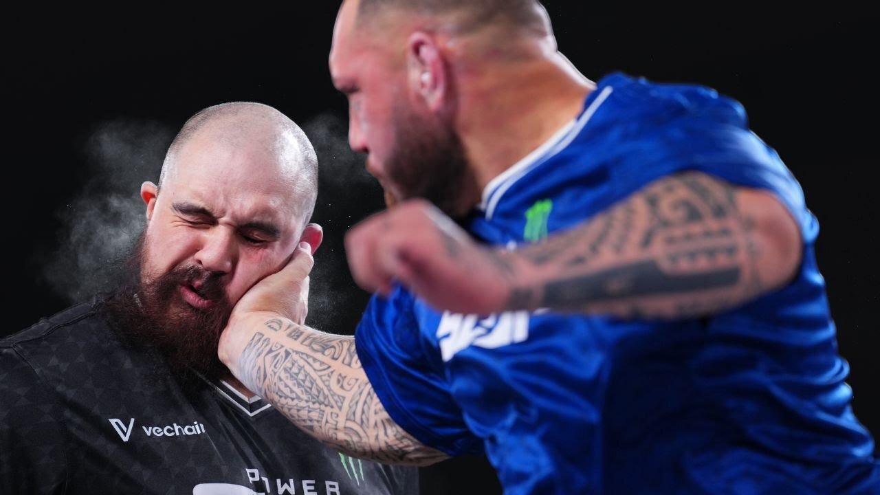 Heavyweight Titans Collide 💪 | Dorian Perez vs Pono Pau | Power Slap 12 - Full Match