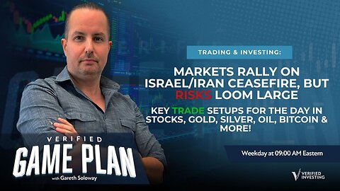Key Trade Alerts And Setups As Markets Rally On Israel/Iran Ceasefire